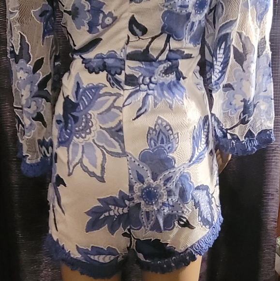 Large Embroidered Rumper - Picture 3 of 3